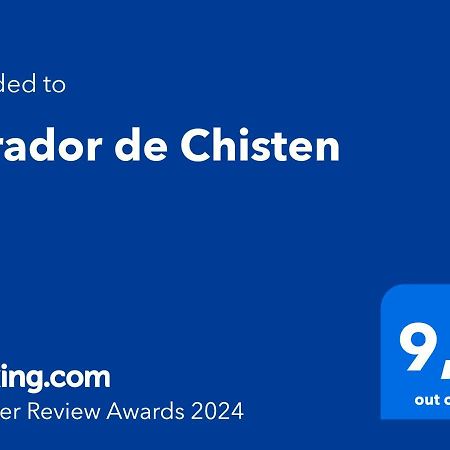 Mirador de Chisten Gistaín Exterior foto